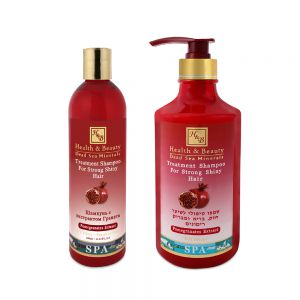Pomegranates extract Shampoo for Strong Shiny Hair